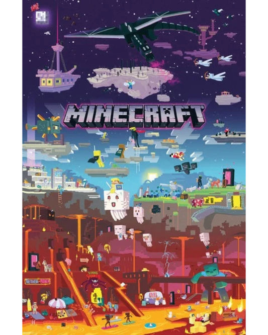 Minecraft - World Beyond Gaming Poster