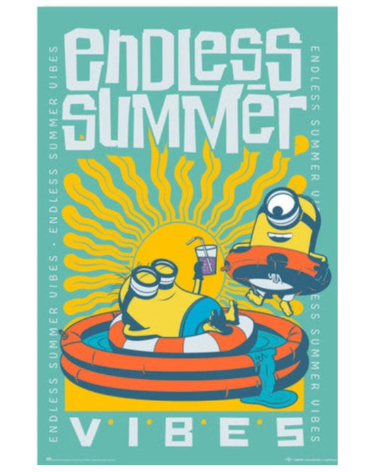 Minions Endless Summer Vibe Poster