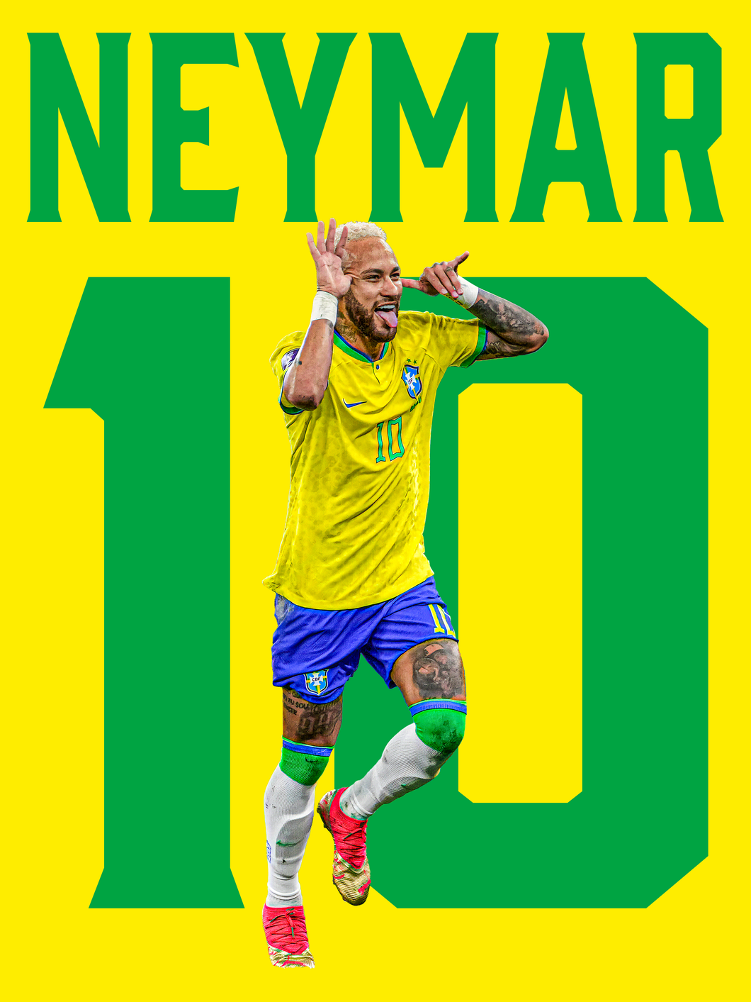 Neymar Junior - Brazil #10