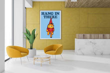 Garfield Hang in There Poster - room mockup - egoamo posters