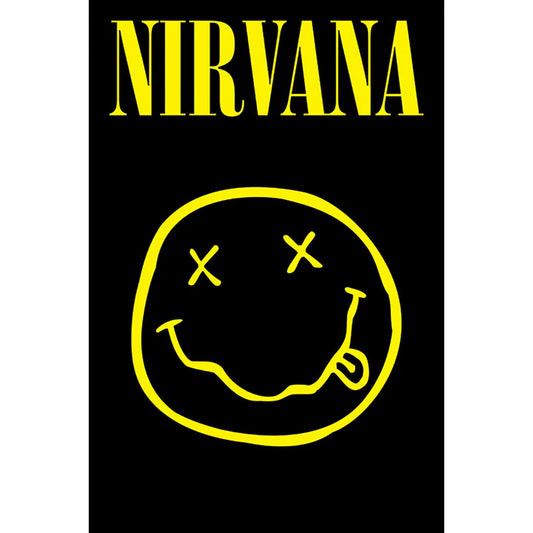 Nirvana  - Smiley Poster