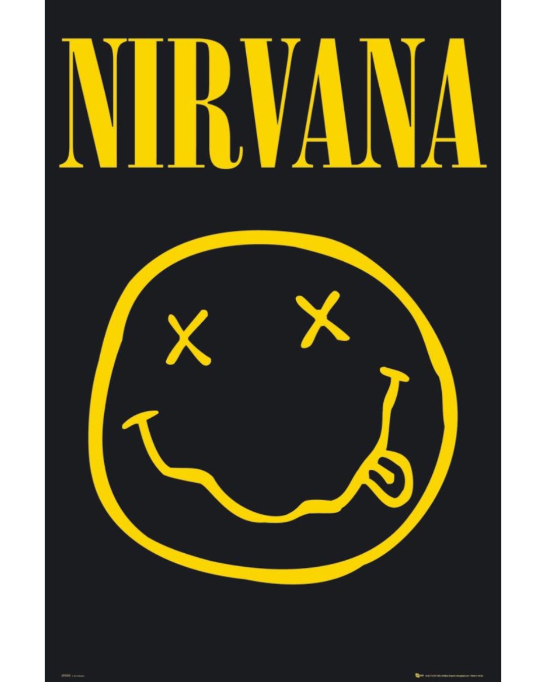 Nirvana  - Smiley Poster
