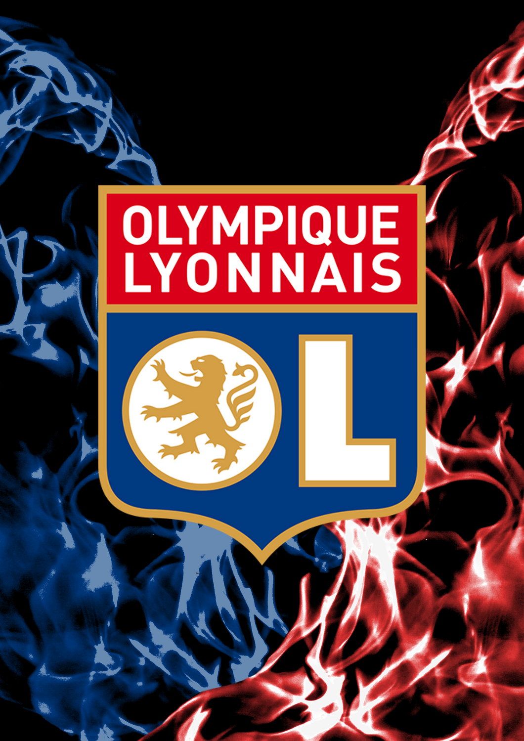 Olympique Lyon - Emblem 01 Poster
