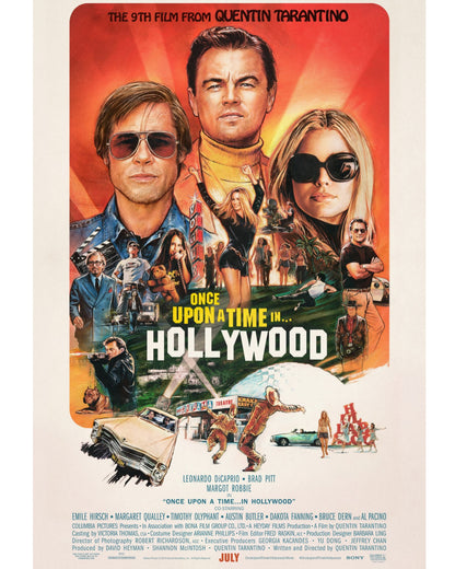 Once Upon a Time In Hollywood Movie Poster