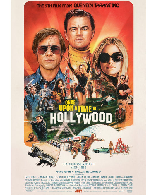 Once Upon a Time In Hollywood Movie Poster