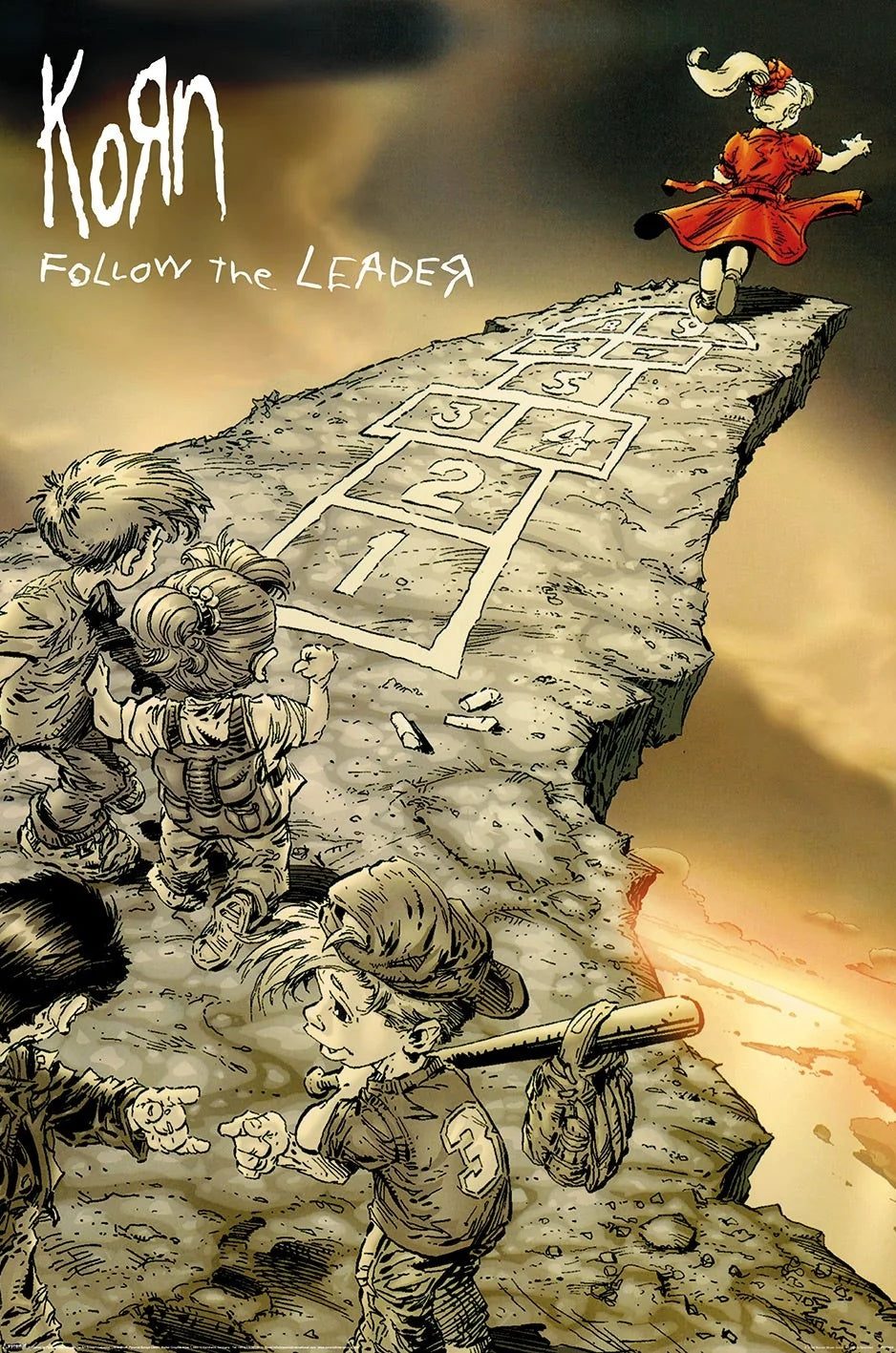 Korn Follow the Leader Album Cover Maxi Poster