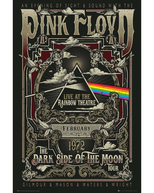 Pink Floyd - Rainbow Theatre - Poster