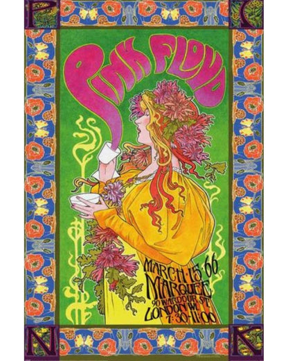 Pink Floyd '66 Poster