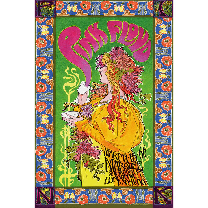 Pink Floyd '66 Poster