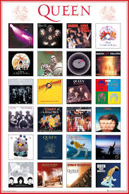 Queen Album Covers - Poster