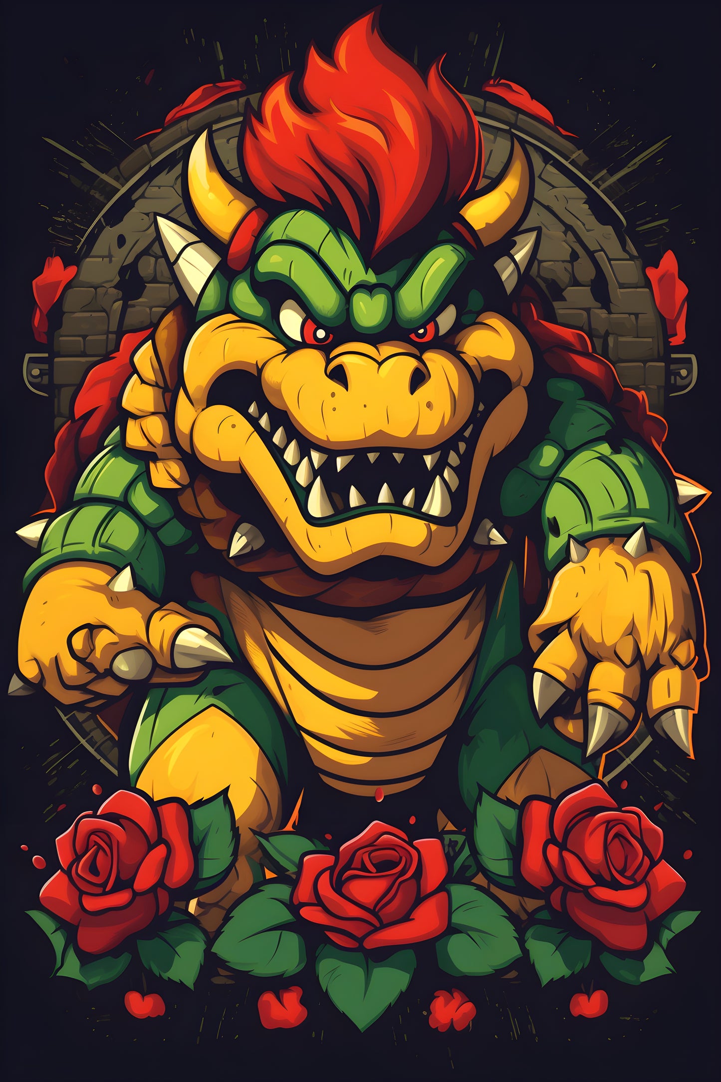 Super Mario 22 Digital Art Gaming Poster