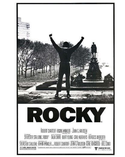 Rocky Poster - with credits