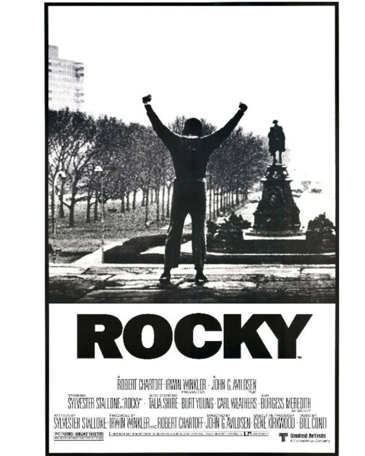Rocky Poster - with credits