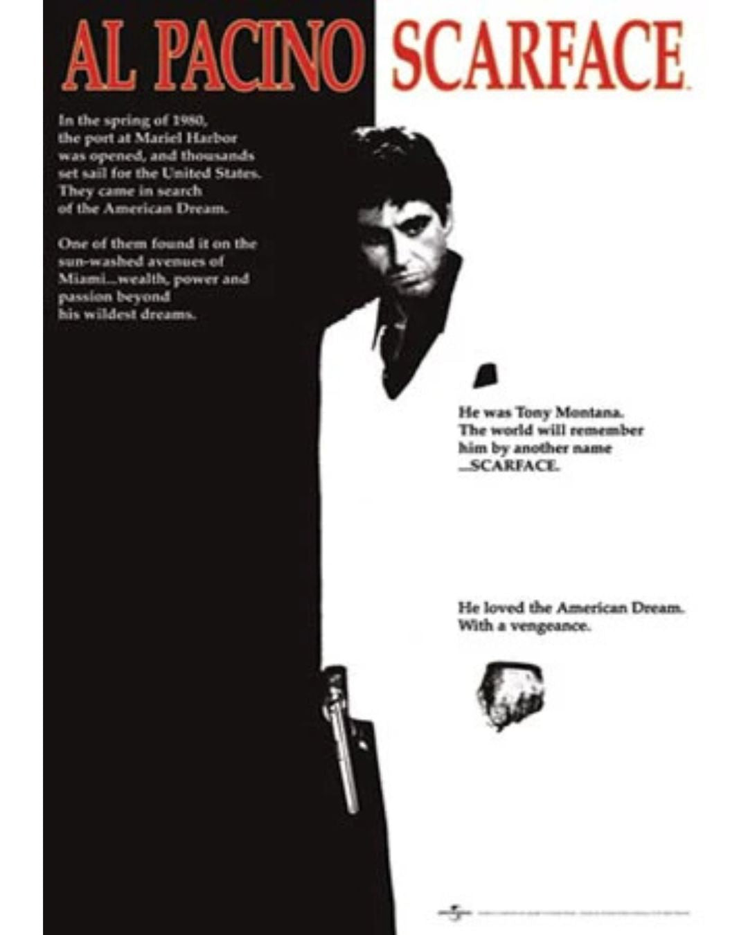 Scarface Movie Poster