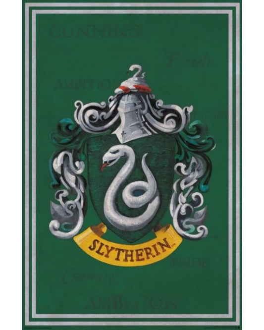Harry Potter (Slytherin Crest) Poster