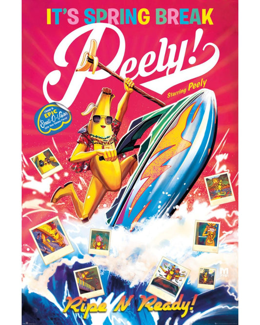 Fortnite - Spring Break Peely Poster