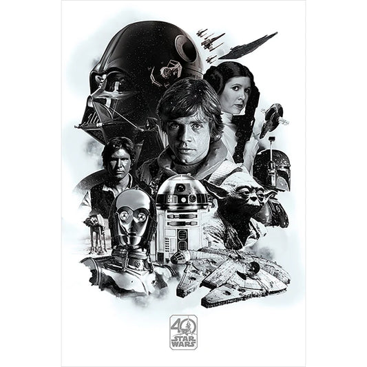 Star Wars - 40th Anniversary Poster