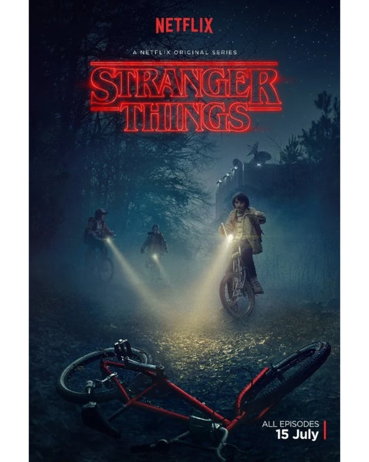 Stranger Things - Bikes Poster