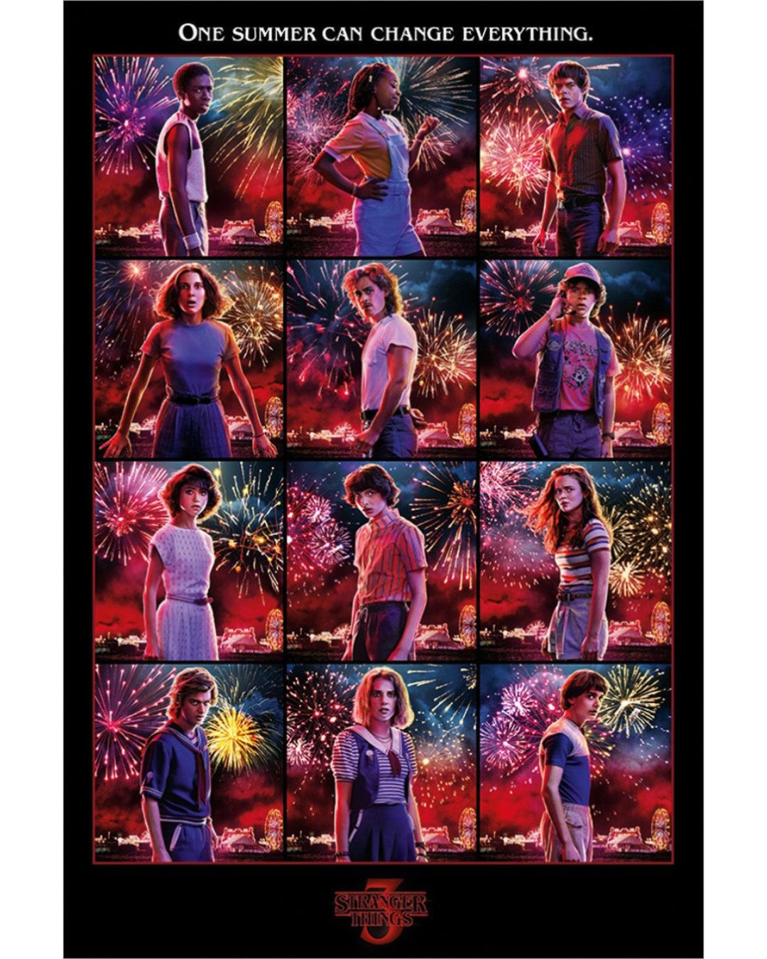 Stranger Things Season 3 - One Summer Poster