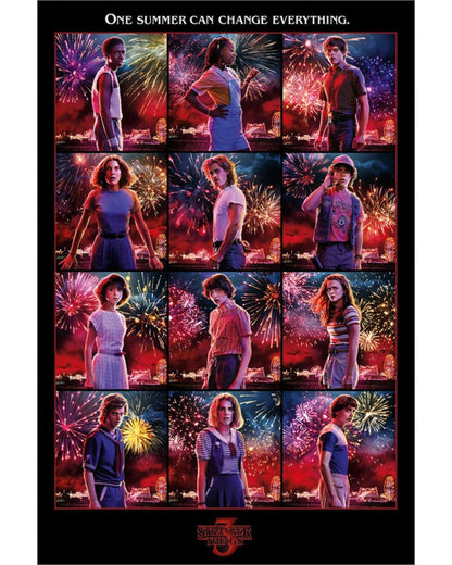 Stranger Things Season 3 - One Summer Poster