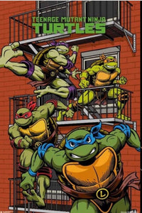 Teenage Mutant Ninja Turtles Balcony poster - egoamo posters