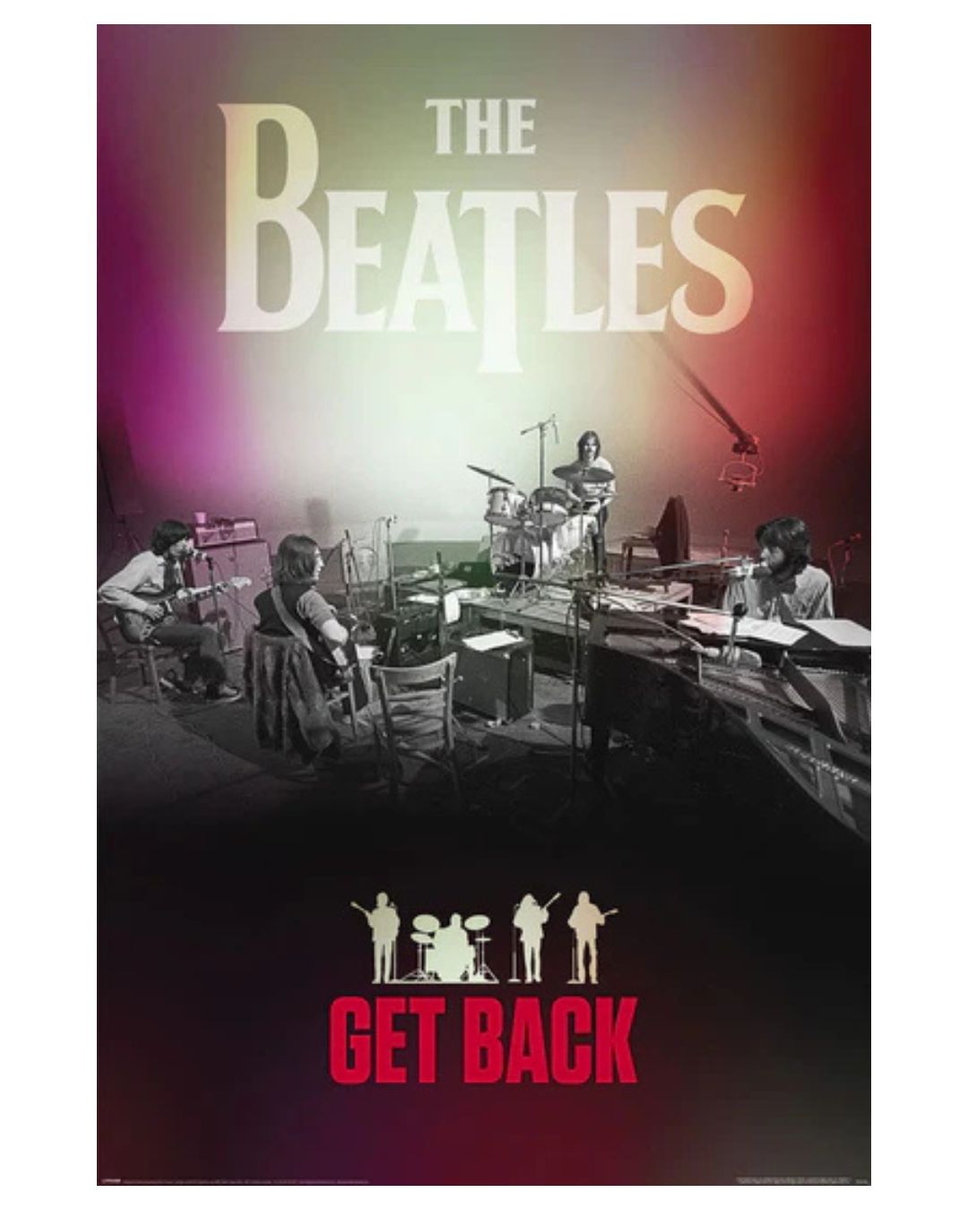 The Beatles: Get Back Studio Poster