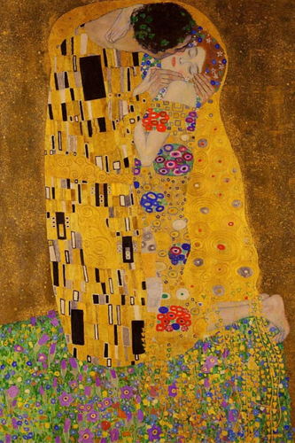 Gustav Klimt - The Kiss Poster