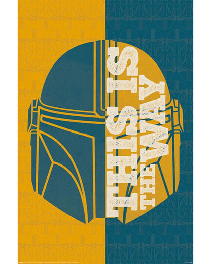 Star Wars: Mandalorian This is the Way Poster
