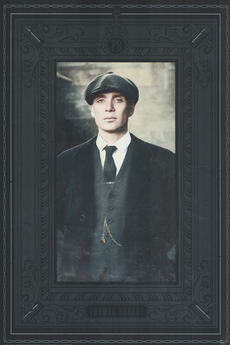 Peaky Blinders: Thomas Shelby TV series poster for sale South Africa ...