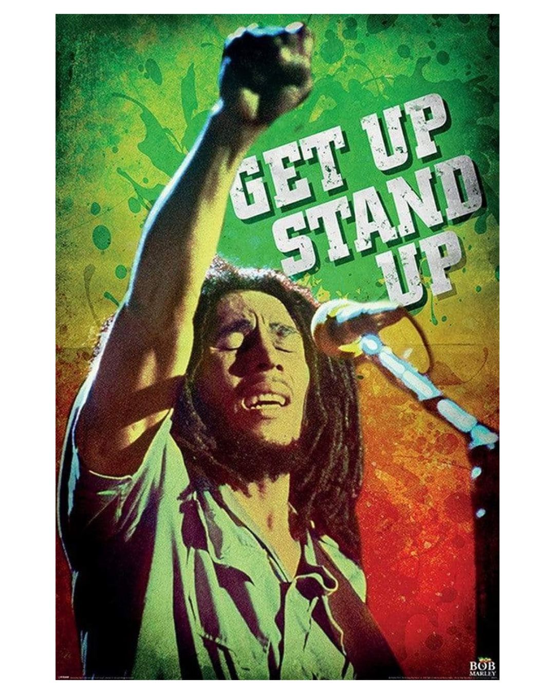 Bob Marley - Get Up Stand Up Music Poster