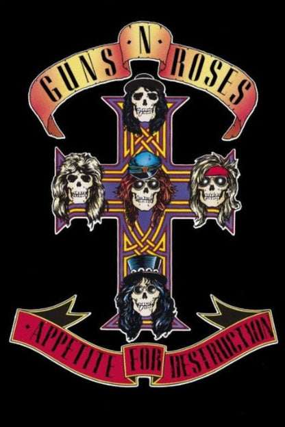 Guns n Roses Appetite For Destruction Poster