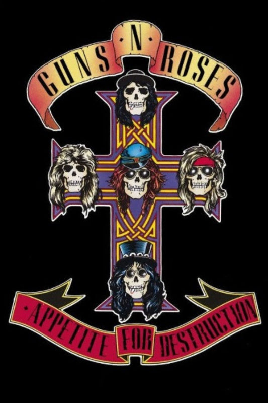 Guns n Roses Appetite For Destruction Poster