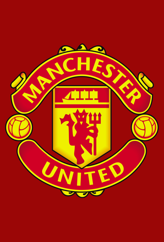 Manchester United - Emblem Football Poster