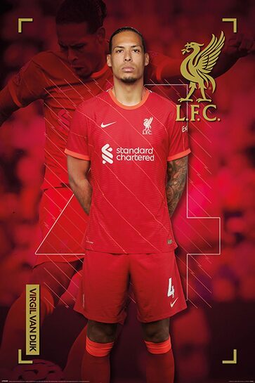 Virgil Van Dyk - Liverpool FC Poster