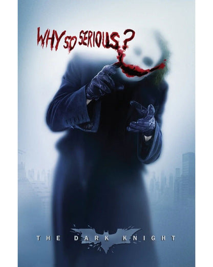 The Dark Knight - "Why So Serious" Joker Poster