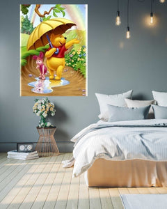 Winnie The Pooh - Umbrella - room mockup - egoamo posters