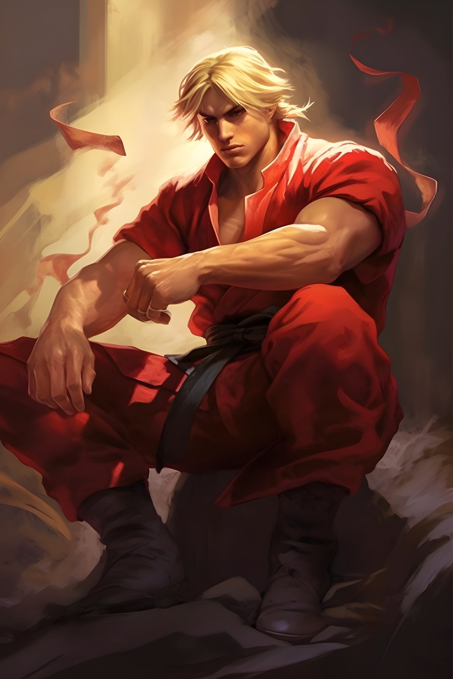 Street Fighter 7 Digital Art Gaming Poster