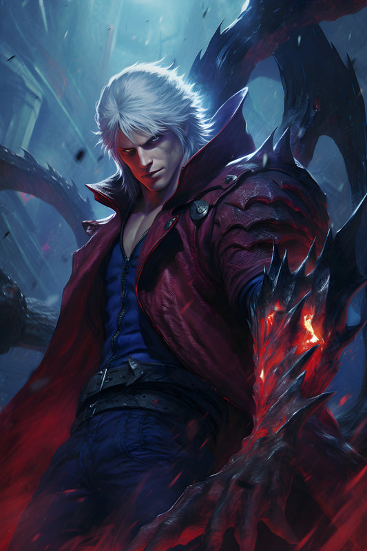 Devil May Cry 4 Digital Art Gaming Poster