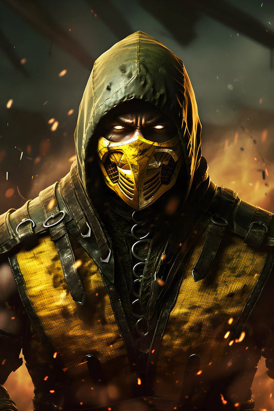 Mortal Kombat 3 Digital Art Gaming Poster