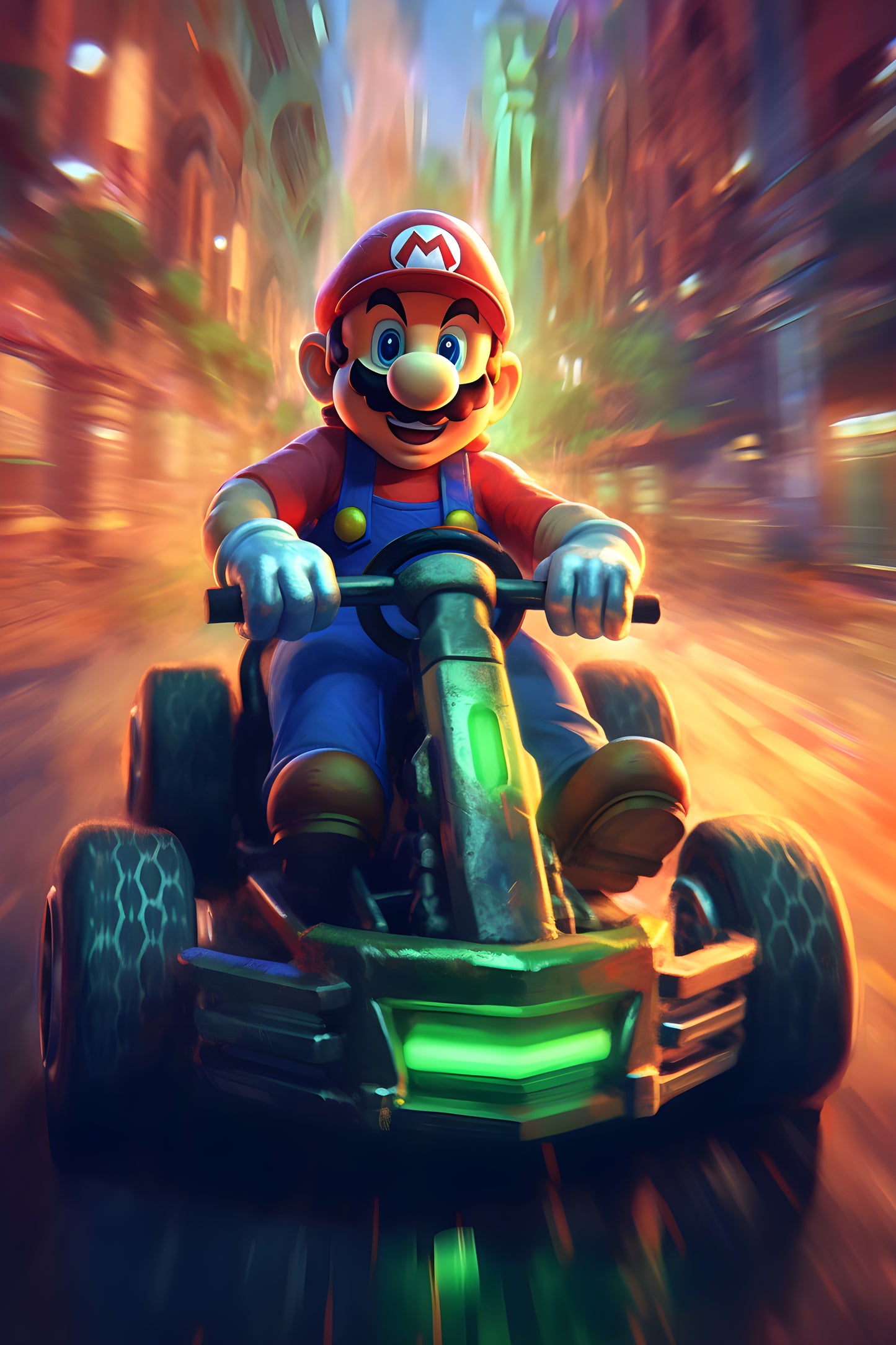 Super Mario 11 Digital Art Gaming Poster