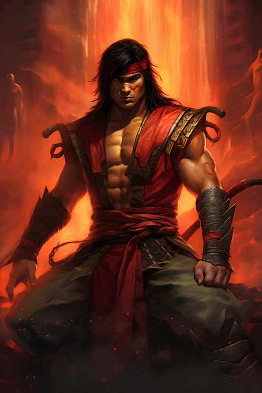 Mortal Kombat 4 Digital Art Gaming Poster