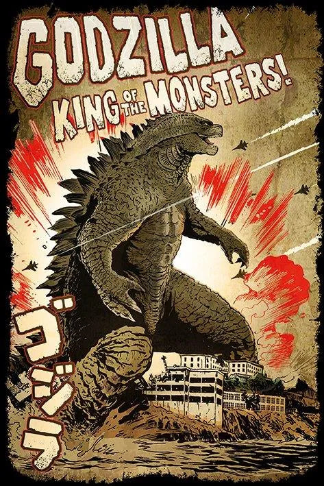 Godzilla King of the Monsters - Maxi Poster