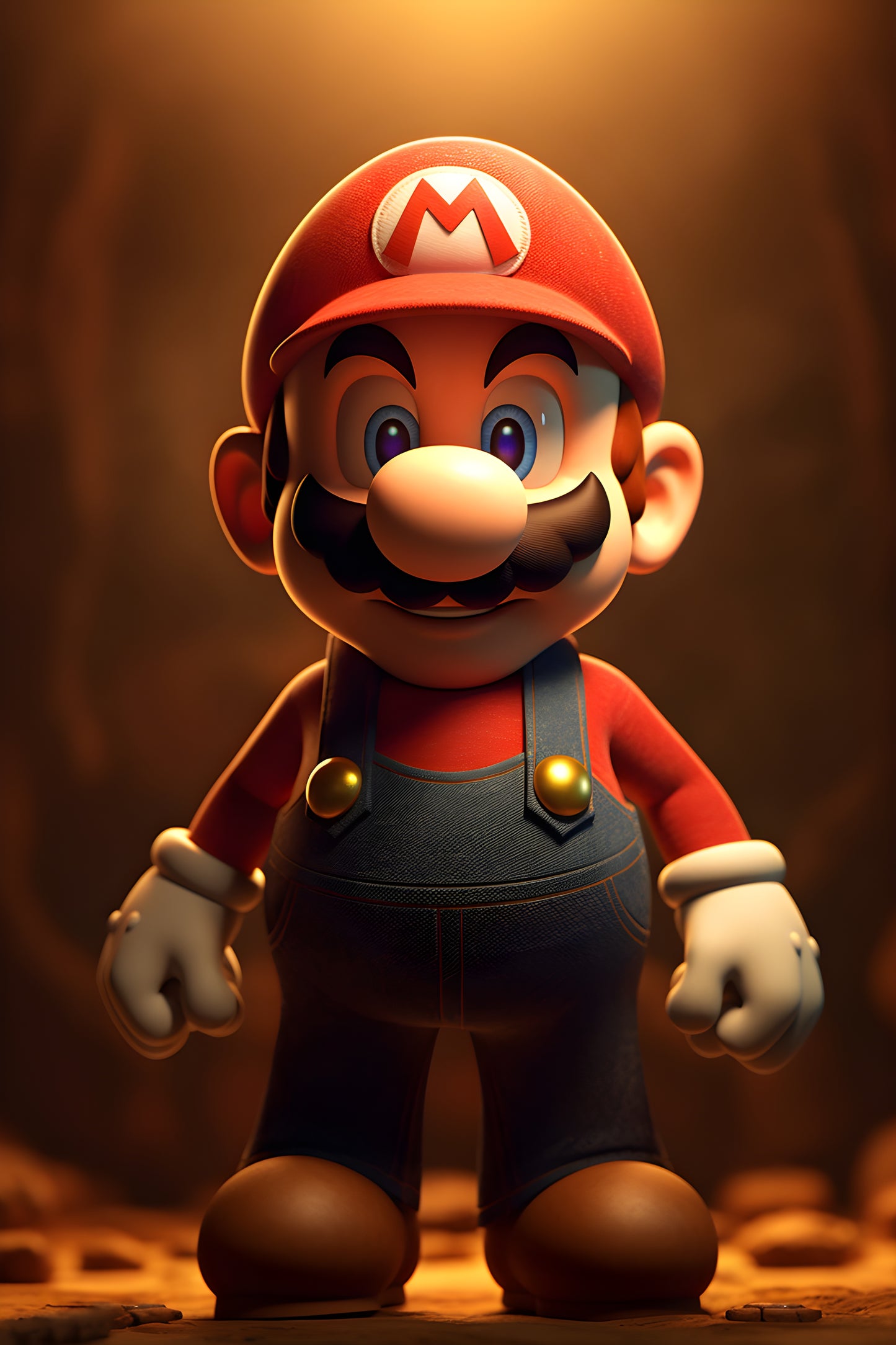 Super Mario 15 Digital Art Gaming Poster