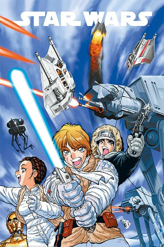 Star Wars - Manga Madness Poster