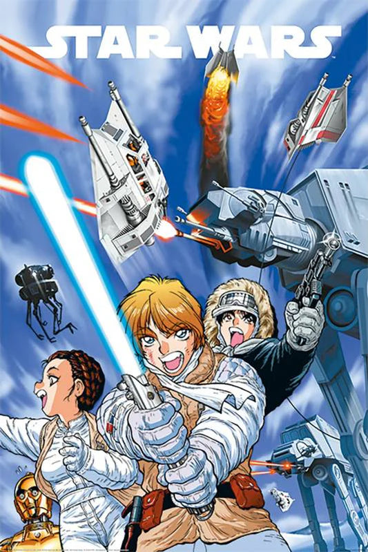 Star Wars - Manga Madness Poster