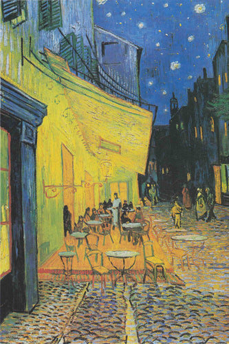 Vincent Van Gogh - Cafe Terrace at Night (1888) Poster - egoamo.co.za