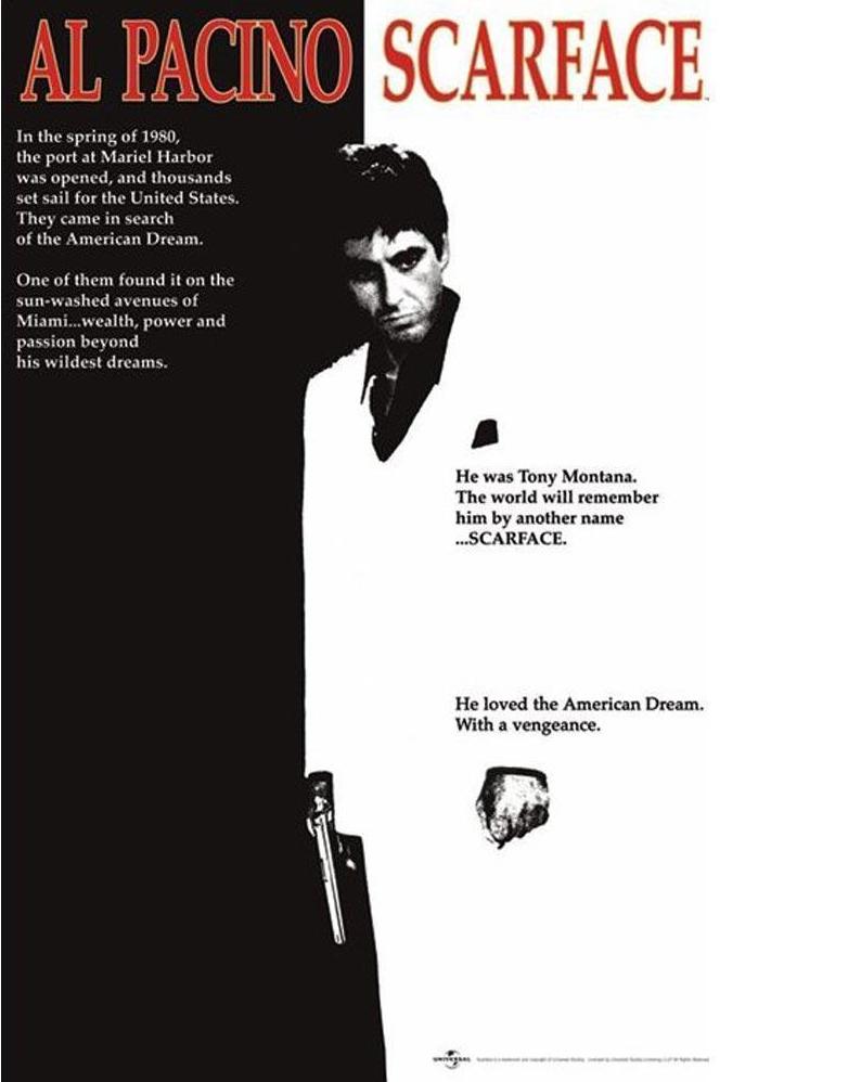 Scarface Poster - egoamo.co.za