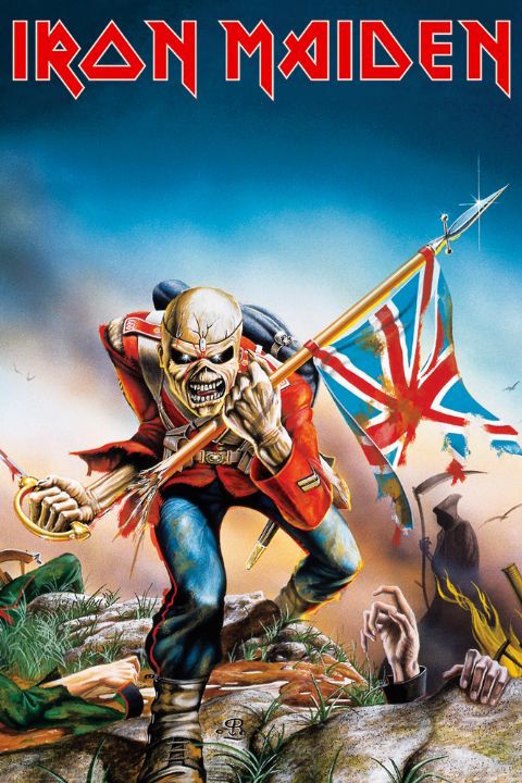 Iron Maiden - Trooper - Poster - egoamo.co.za