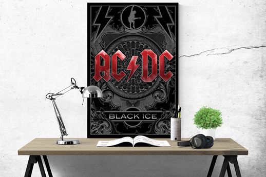 AC/DC - Black Ice Poster - egoamo.co.za
