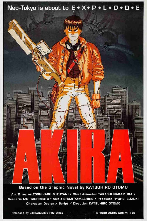 Akira - Anime Movie Poster - egoamo.co.za